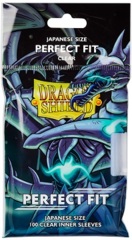 Dragon Shield JAPANESE Size Perfect Fit Inner Sleeves - Clear - 100ct
